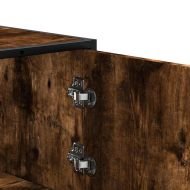 Висока етажерка опушен дъб 68x35x106,5 cm Обработено дърво