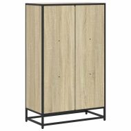 Библиотека, дъб сонома, 65,5x33x107,5 см, инженерно дърво