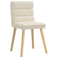 Трапезни столове, 6 бр, тапицерия от лен