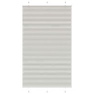 Плисирана щора Светло сиво 115x200 cm Ширина на плата 114,4 cm