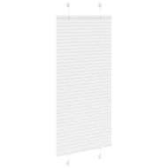 Плисирана щора Бяла 60x100 cm Ширина на плата 59,4 cm