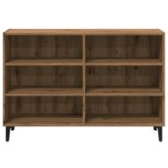 Сайдборд, дъб артизан, 103,5x35x70 см, инженерно дърво