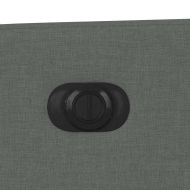 Електрически наклоняем стол, тъмносив, текстил