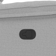 Масажен стол за лежанка Cloud Grey Fabric