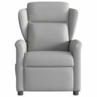 Recliner Chair Cloud Grey Fabric
