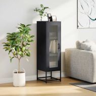 Висока дъска антрацит 36x39x123 cm Студено валцувана стомана