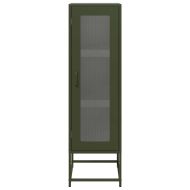 Висока дъска маслиненозелена 36x39x123 cm