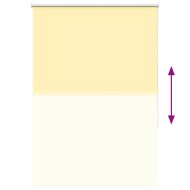 Ролетна щора Blackout жълт 100x150 см ширина на тъканта 95,7см