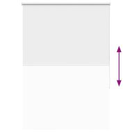 Ролкова щора Blackout бяло 115x130 cm Ширина на плата 110,7cm