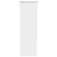 Ролкова щора Blackout бял 40x130 см Ширина на плата 35,7 см