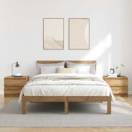 Нощни шкафчета, 2 бр, 50x40x43.5 см, инженерно дърво