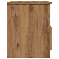 Нощно шкафче, дъб артизан, 40x40x50 см, инженерно дърво