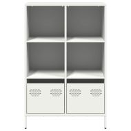 Висок шкаф, бял, 68x39x103,5 см, стомана