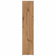 Библиотека, дъб артизан, 36x30x143 см, инженерно дърво