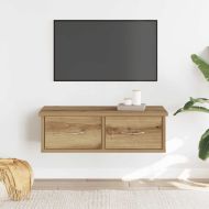 Стенен шкаф, дъб артизан, 60x26x18,5 см, инженерно дърво