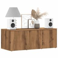 ТВ шкаф, дъб артизан, 80x34x30 см, инженерно дърво