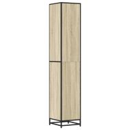 Шкаф за баня Сонома дъб 35x37,5x188,5 cm Инженерна дървесина