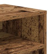 Библиотека, старо дърво, 66x31x80 см, инженерно дърво