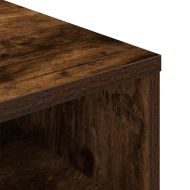 Библиотека, опушен дъб, 34x31x80 см, инженерно дърво