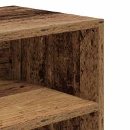 Библиотека, старо дърво, 60x30x71,5 см, инженерно дърво