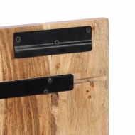 Табла за глава 120 cm масивна дървесина акация