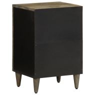 Шкаф за баня 38x33x58 см масивно мангово дърво