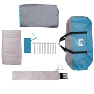 Семейна палатка Igloo за 6 души, синя, водоустойчива