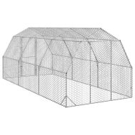 Пилешки бяг 2,5x6x2,25 m Поцинкована стомана