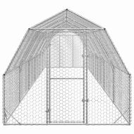 Пилешки бяг 2,5x12x2,25 m Поцинкована стомана