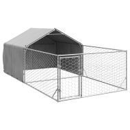 Открита кучешка колиба с бягаща пътека 5x2x1,5 m