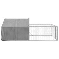 Открита кучешка колиба с бягаща пътека 5x2x1,5 m