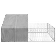 Открита кучешка колиба с бягаща пътека 4x3x1,9 m