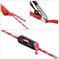 Семейна палатка с куполна веранда за 9души, синя, водоустойчива