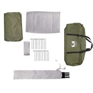 Семейна палатка, типи, 8-местна, маслиненозелена, водоустойчива