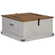 Скрин за съхранение HALDEN бял 91x91x47 cm бор