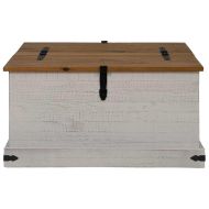 Скрин за съхранение HALDEN бял 91x91x47 cm бор