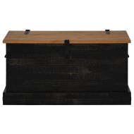 Скрин за съхранение HALDEN черен 91x48x47 cm бор