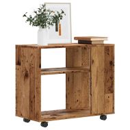 Странична маса Старо дърво 70x35x55 cm Инженерна дървесина