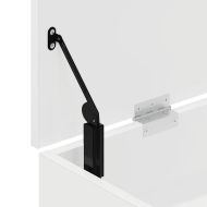 Лавица за обувки Бяла 102x30,5x45 cm Инженерна дървесина