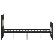 Рамка за легло без матрак сонома дъб 120x190 см инженерно дърво