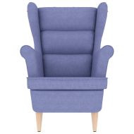Кресло Jeans Blue 74x84x100 cm Fabric