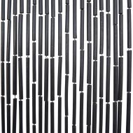 Завеса за врата срещу насекоми Тъмно сиво 120x220 cm Бамбук