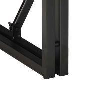 Масичка за кафе 40x40x35 cm Масивна груба дървесина Манго