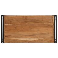 масичка за кафе 100x50x35 cm масивна дървесина акация