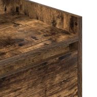 Нощни шкафчета с 2 чекмеджета 2 бр., опушен дъб 38x34x80 см