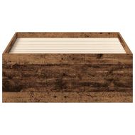 Рамка за легло без матрак старо дърво 90x190см инженерно дърво