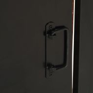 Нощни шкафове 2 бр Многоцветна масивна груба дървесина Манго