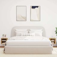 Стенни шкафове за телевизор с LED осветление 2 броя Дъб Artisan