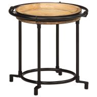 2 броя странични маси от масивна дървесина Mango