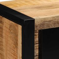 ТВ шкаф 80x30x35 cm Масивна груба дървесина Манго